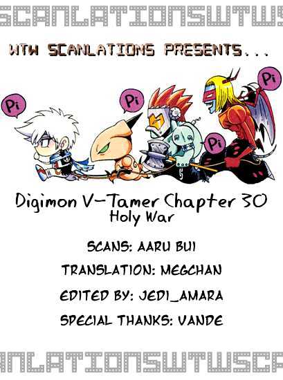 Digimon Adventure V-Tamer 01 - Vol.5 Chapter 30 : Holy War