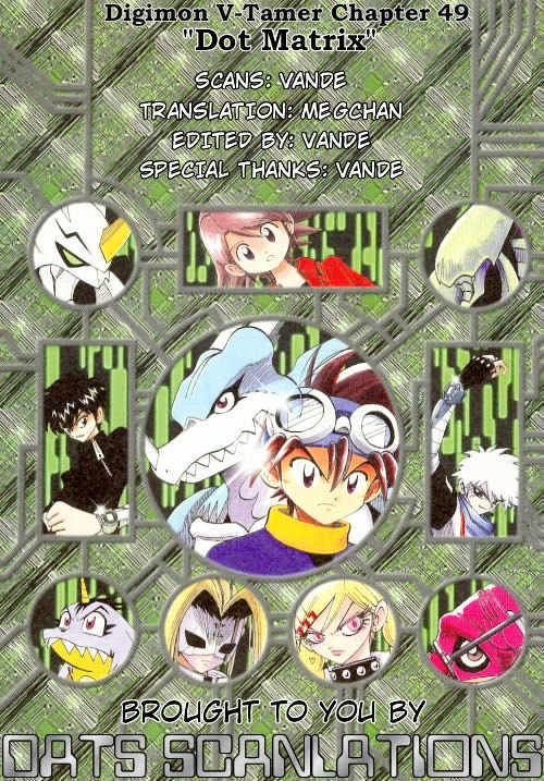 Digimon Adventure V-Tamer 01 - Vol.8 Chapter 49 : Dot Matrix