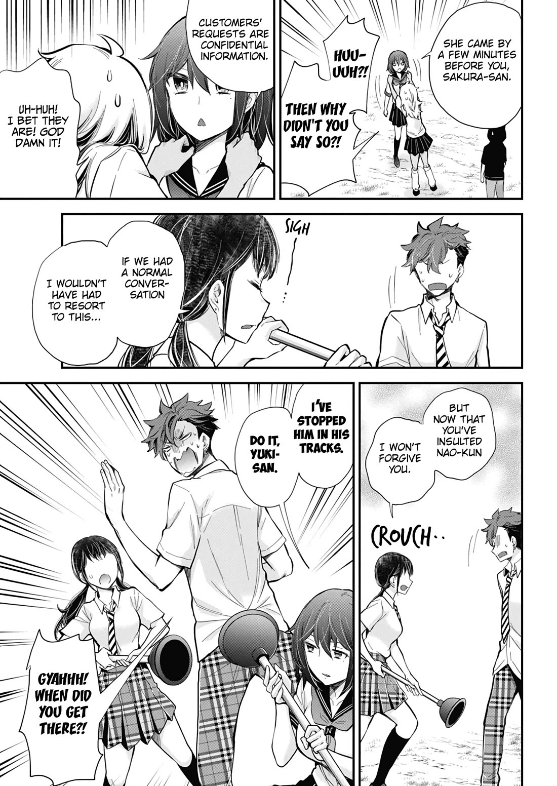 Henjyo - Hen Na Jyoshi Kousei Amaguri Senko - Chapter 124