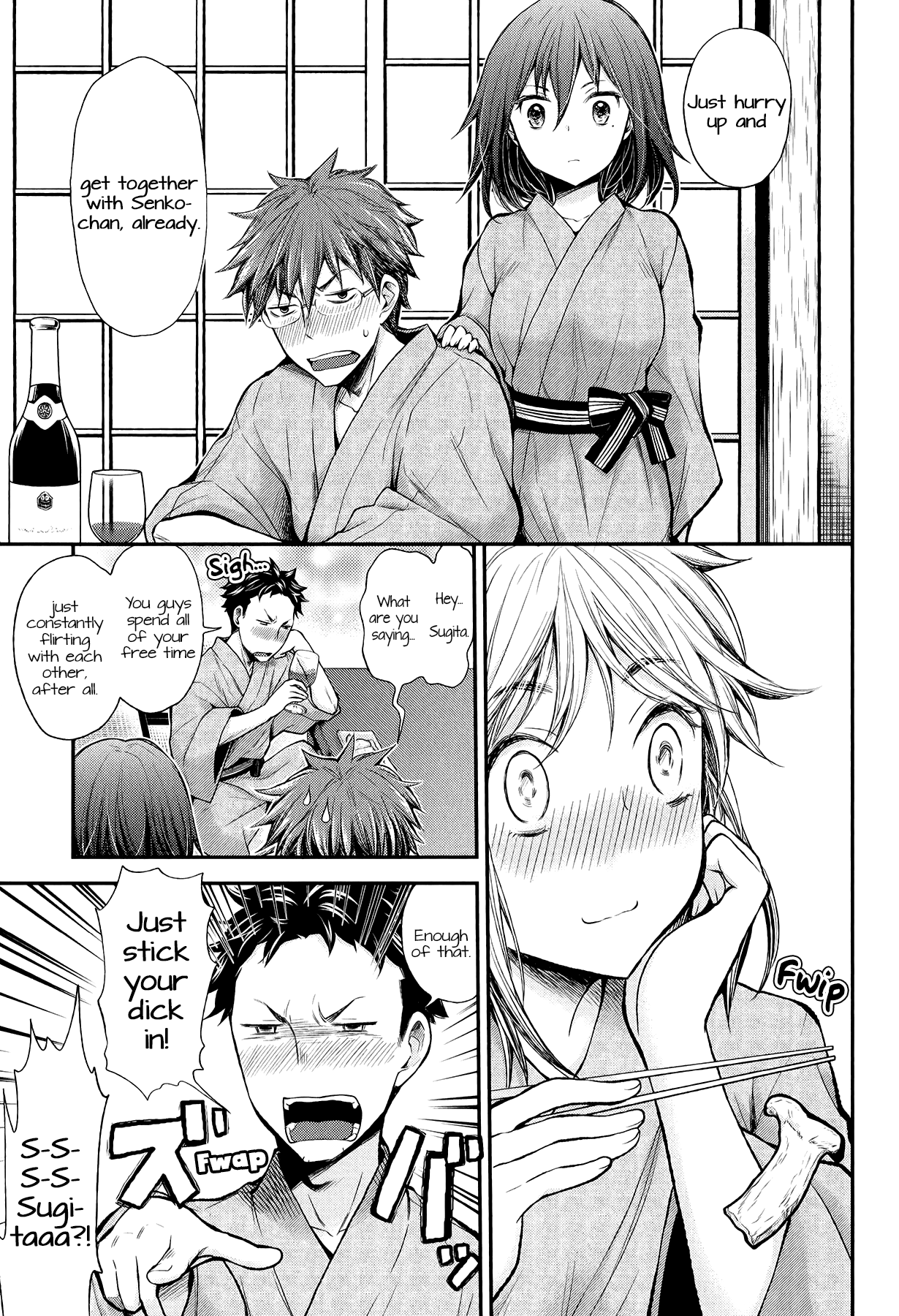 Henjyo - Hen Na Jyoshi Kousei Amaguri Senko - Chapter 35