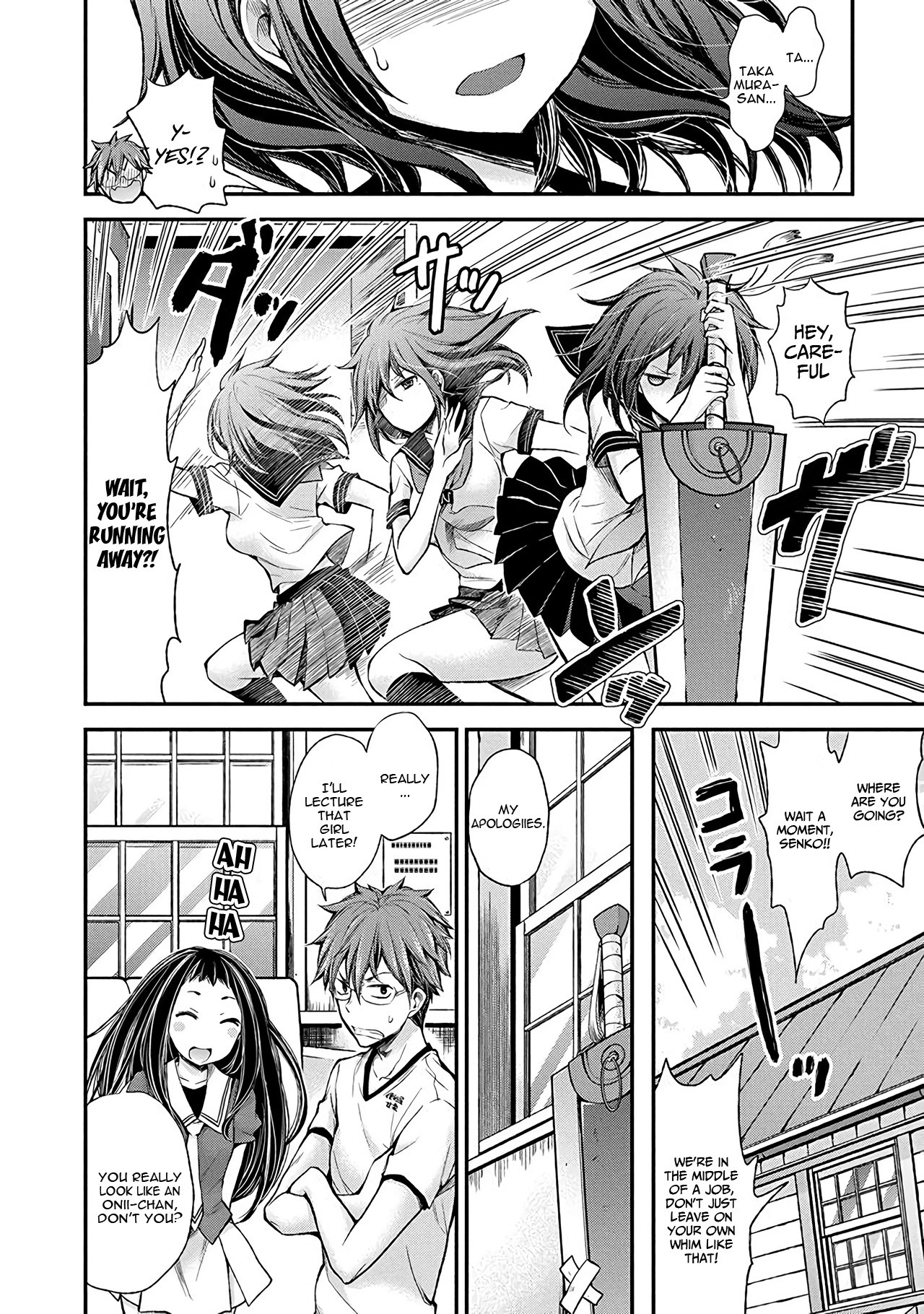 Henjyo - Hen Na Jyoshi Kousei Amaguri Senko - Chapter 38