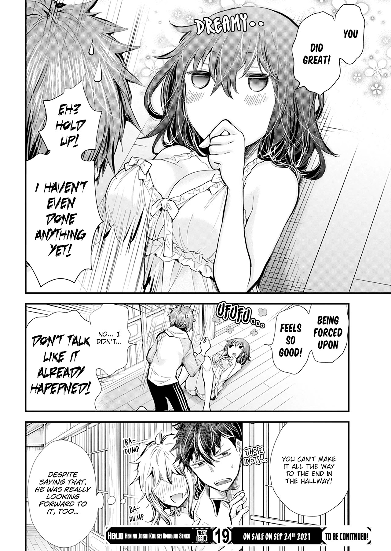 Henjyo - Hen Na Jyoshi Kousei Amaguri Senko - Chapter 104