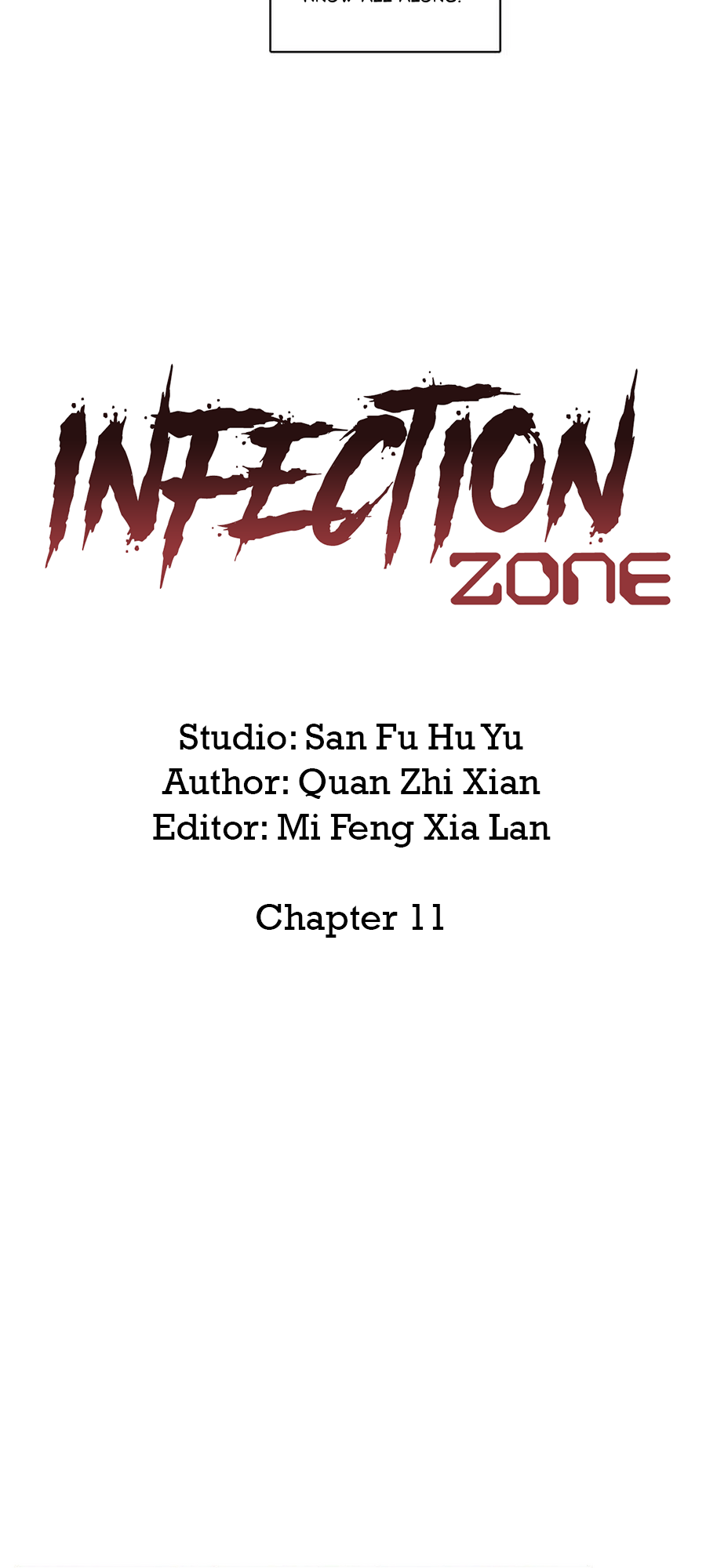 Infection Zone - Chapter 11.1