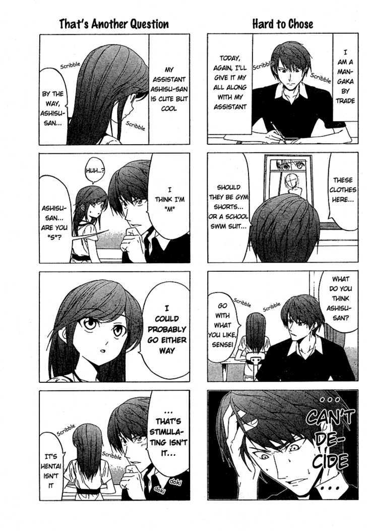 Mangaka-San To Assistant-San To - Chapter 0.1 : 4Koma Oneshot: Mangawork