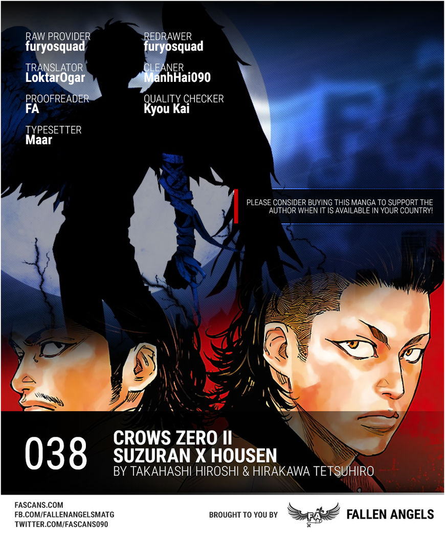 Crows Zero Ii: Suzuran X Houen - Chapter 38