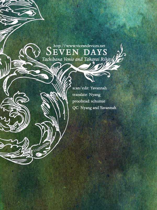 Seven Days - Vol.1 Chapter 5 : Thursday