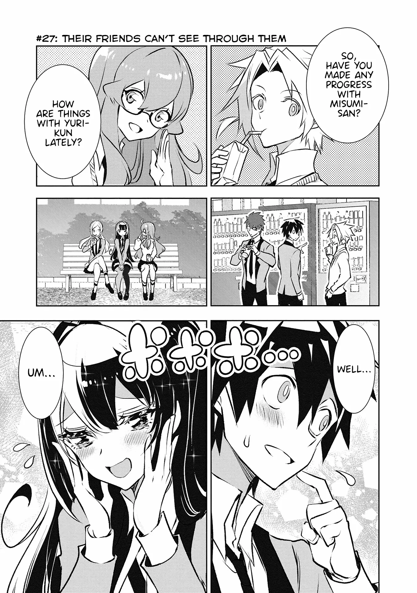 Misumi-San Wa Misukasenai - Vol.4 Chapter 27: Their Friends Can’t See Through Them