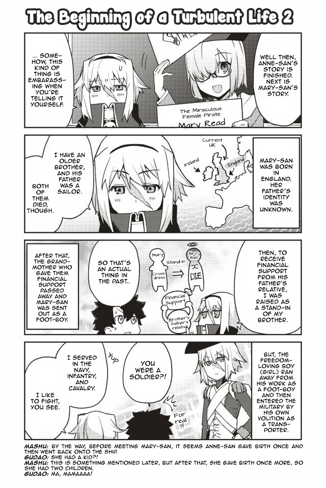 Oshiete Fgo! Ijin To Shinwa No Grand Order - Chapter 6: 6Th Period: Anne Bonny And Mary Read