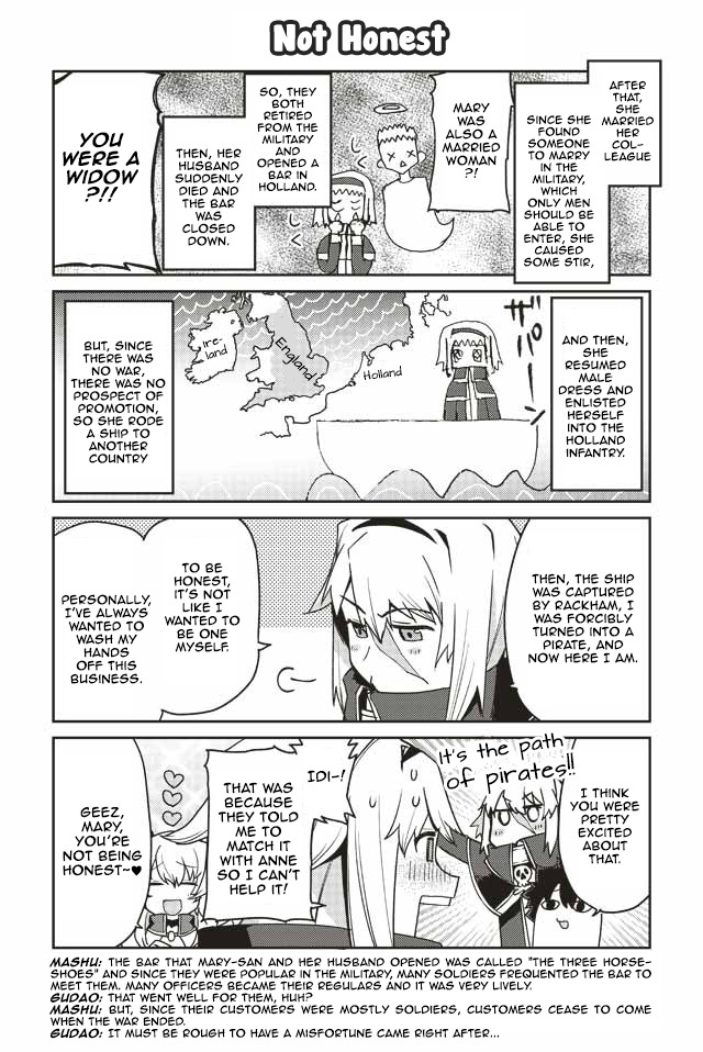 Oshiete Fgo! Ijin To Shinwa No Grand Order - Chapter 6: 6Th Period: Anne Bonny And Mary Read