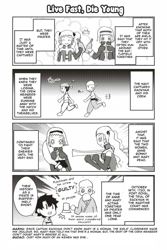 Oshiete Fgo! Ijin To Shinwa No Grand Order - Chapter 6: 6Th Period: Anne Bonny And Mary Read