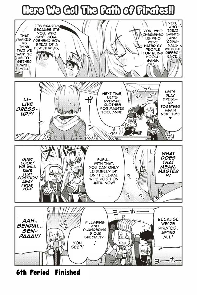 Oshiete Fgo! Ijin To Shinwa No Grand Order - Chapter 6: 6Th Period: Anne Bonny And Mary Read