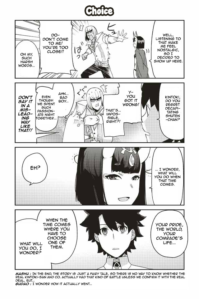 Oshiete Fgo! Ijin To Shinwa No Grand Order - Chapter 4: 4Th Period: Sakata Kintoki