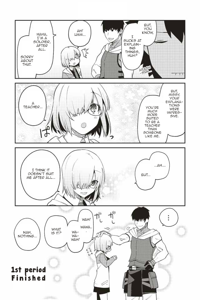 Oshiete Fgo! Ijin To Shinwa No Grand Order - Chapter 1: 1St Period: Arash