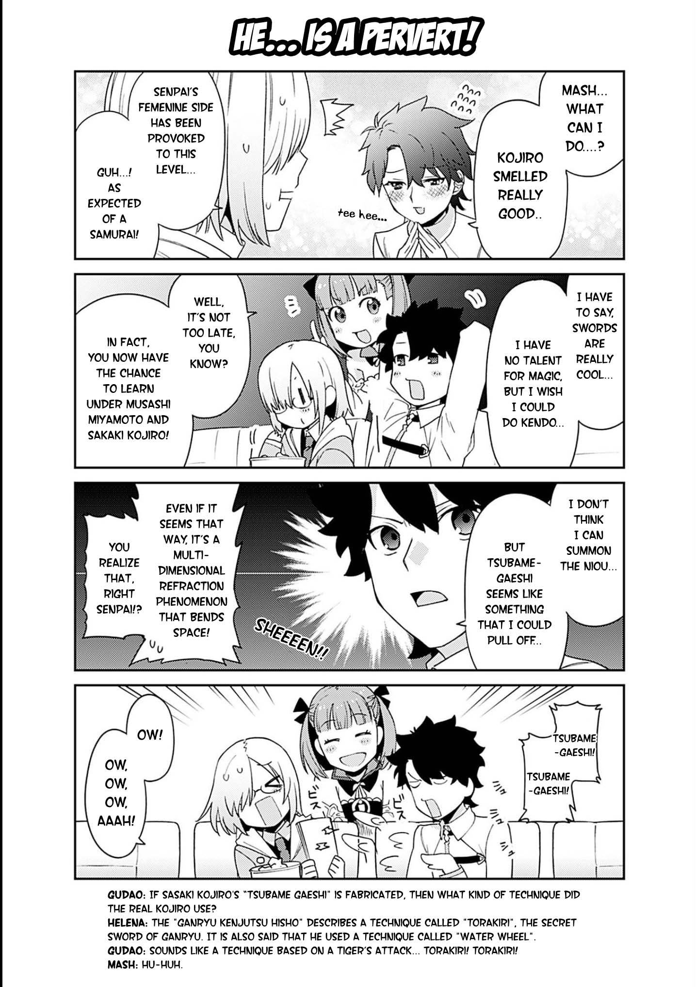 Oshiete Fgo! Ijin To Shinwa No Grand Order - Chapter 11: 11Th Period: Sasaki Kojiro