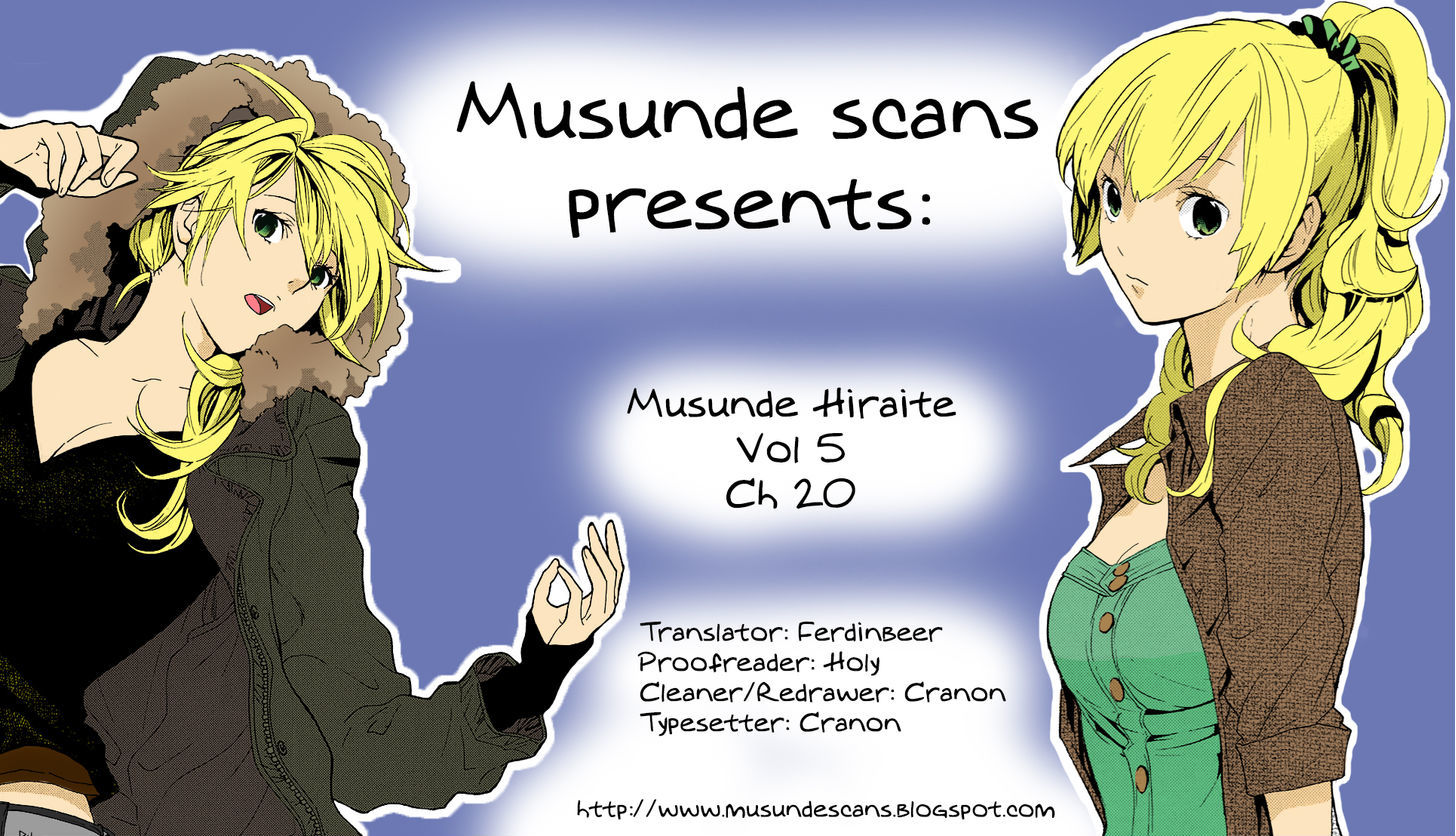 Musunde Hiraite (Minase Mayu) - Chapter 20 : Wanting A New Start