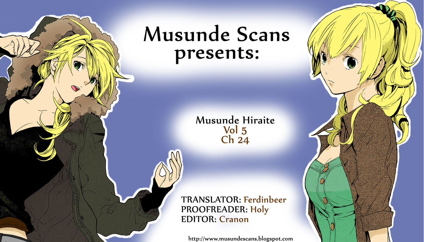 Musunde Hiraite (Minase Mayu) - Chapter 24 : Clear The Borderline (Part 2 Of 2)