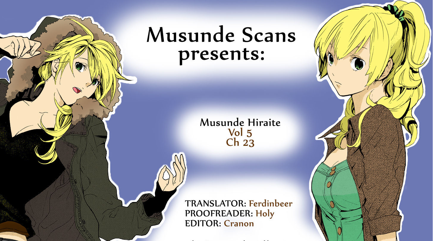 Musunde Hiraite (Minase Mayu) - Chapter 23 : Clear The Borderline (Part 1 Of 2)