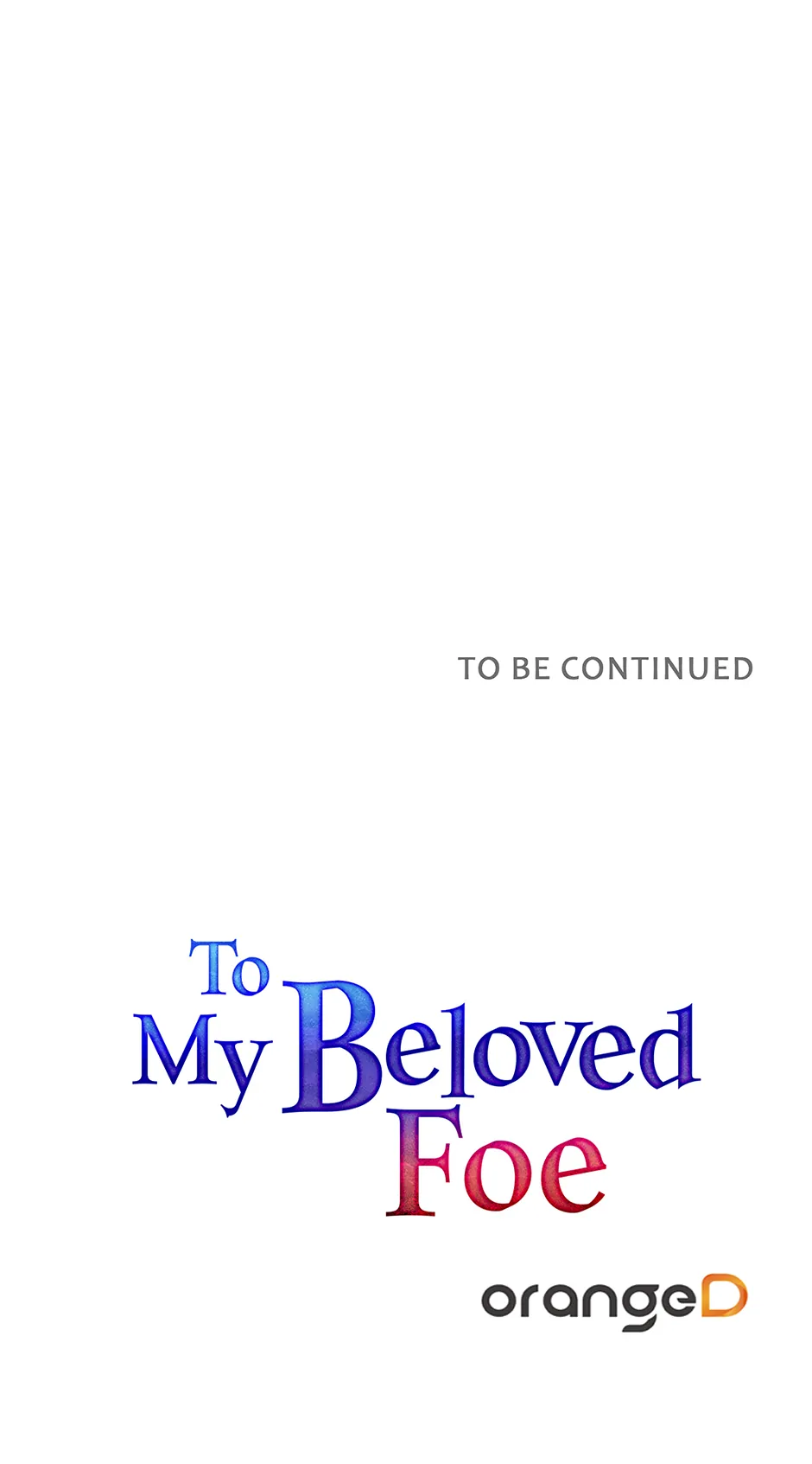 To My Beloved Foe - Chapter 8