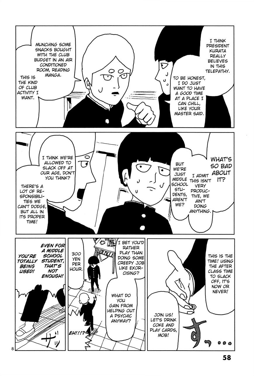 Mob Psycho 100 - Chapter 4 : For Oneself