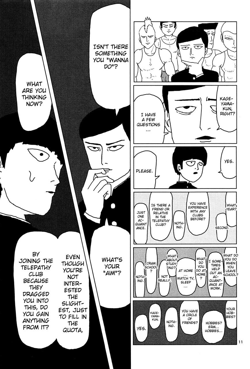 Mob Psycho 100 - Chapter 4 : For Oneself