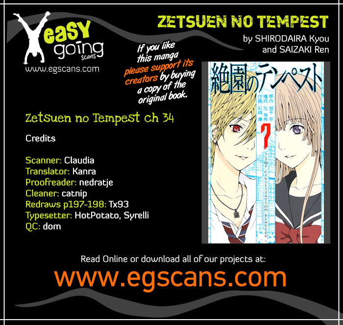 Zetsuen No Tempest - Vol.7 Chapter 34 : Whodunnit