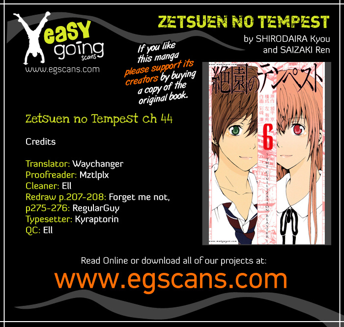 Zetsuen No Tempest - Vol.9 Chapter 44 : Let's Start Over Again