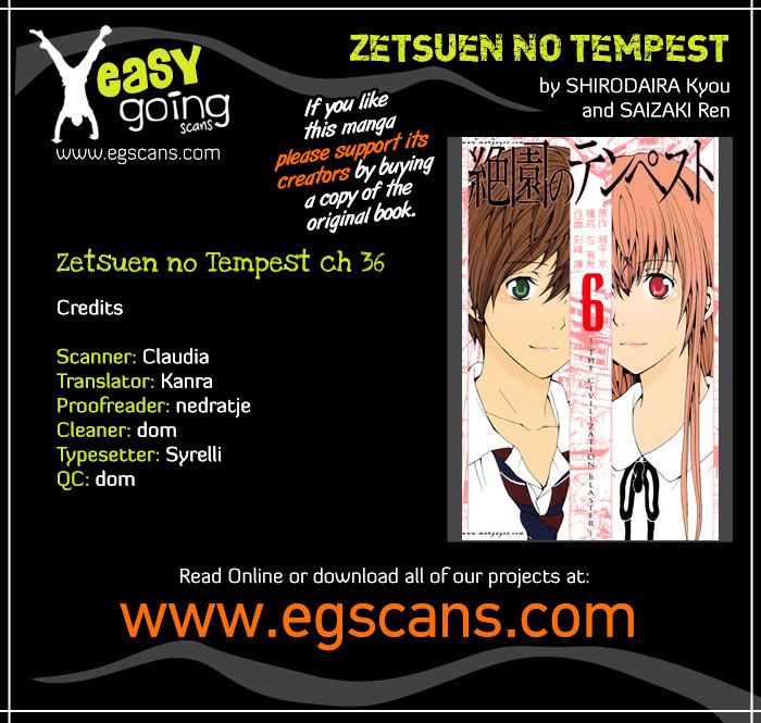 Zetsuen No Tempest - Vol.8 Chapter 36 : Whydunit