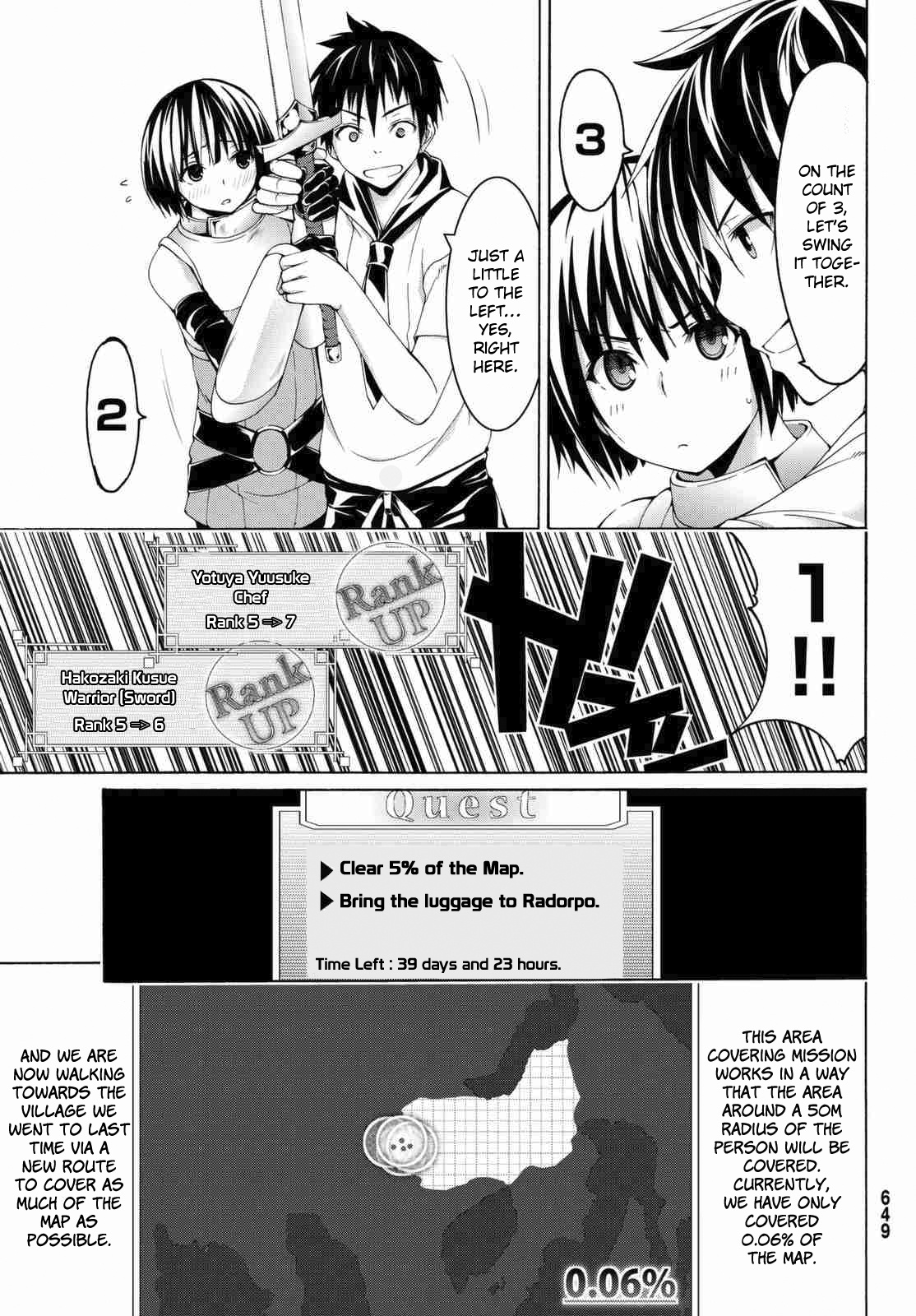 100-Man No Inochi No Ue Ni Ore Wa Tatte Iru - Chapter 3