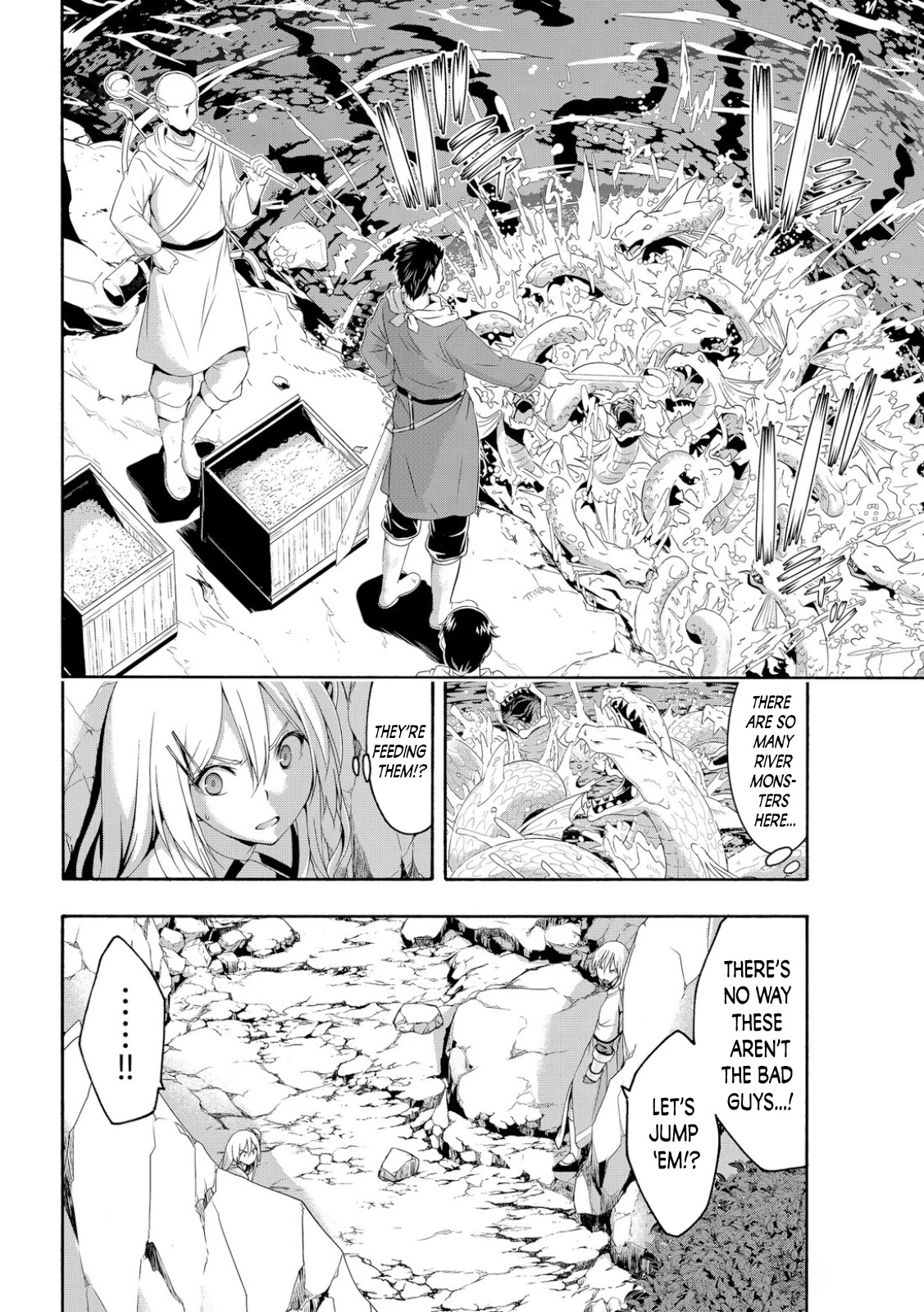 100-Man No Inochi No Ue Ni Ore Wa Tatte Iru - Chapter 68: Division And Water Monster