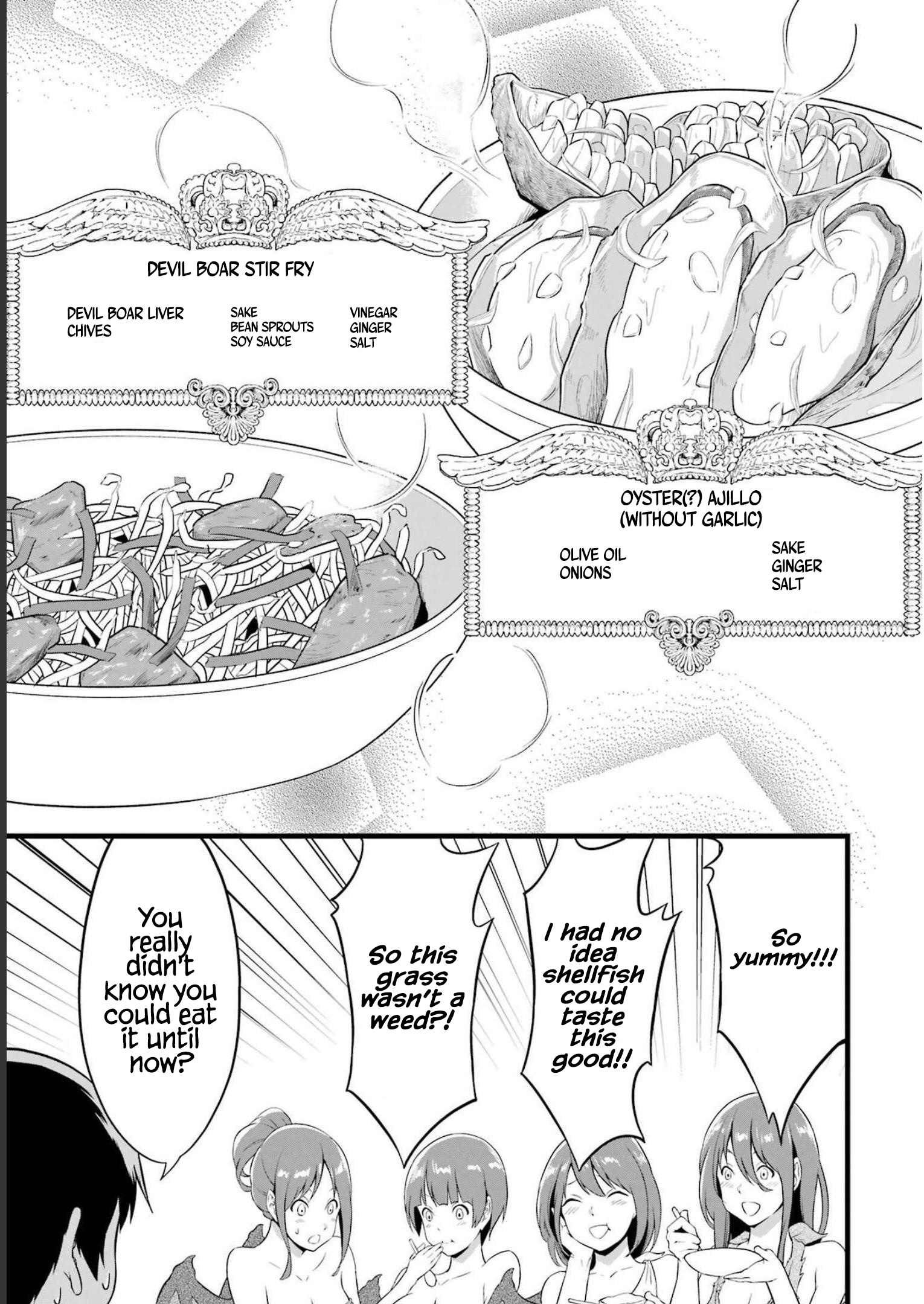 Yuru Fuwa Noka No Moji Bake Skill - Vol.5 Chapter 17: Bbq With Succubus Chief