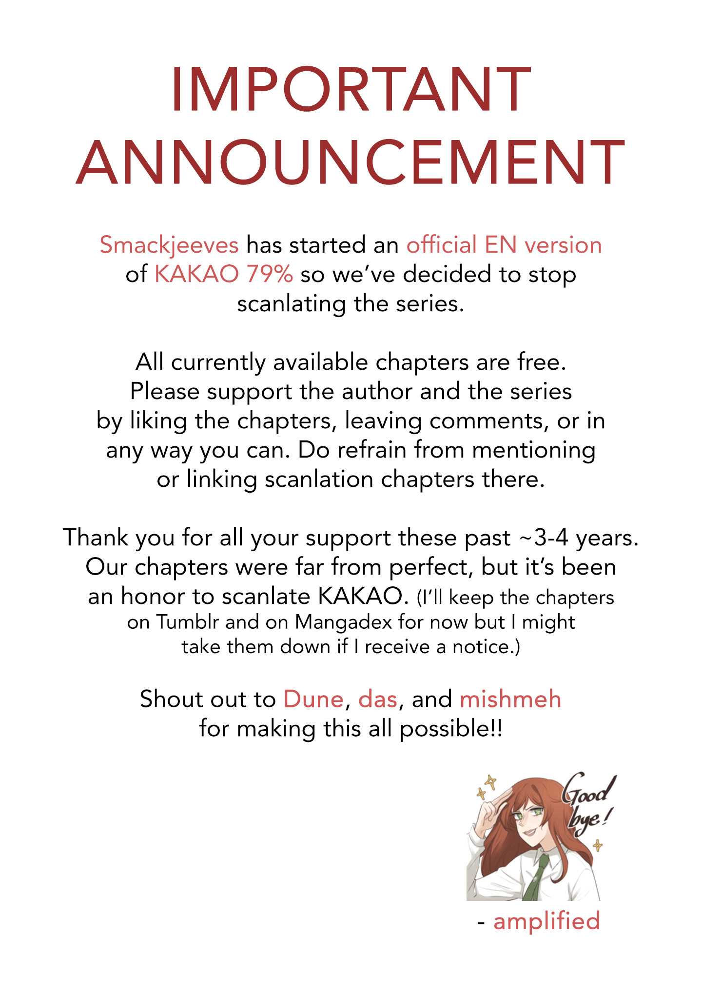 Kakao 79% - Vol.3 Chapter 28.5: Volume 3 Extras