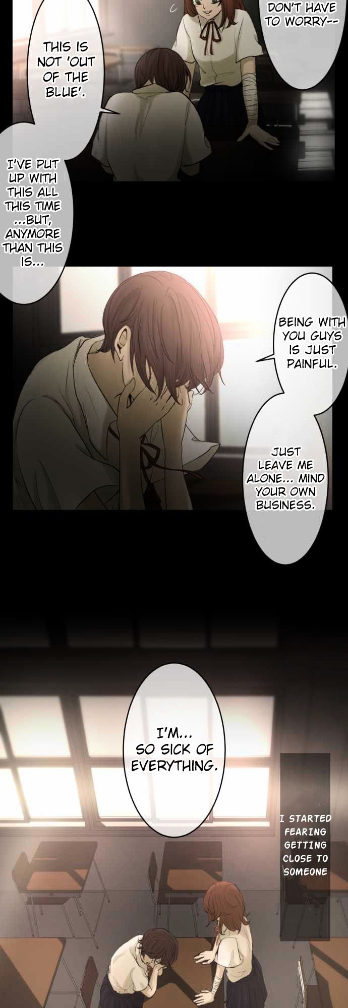 Kakao 79% - Chapter 13 : Do You Have A Memory So Painful It Makes You Cry?