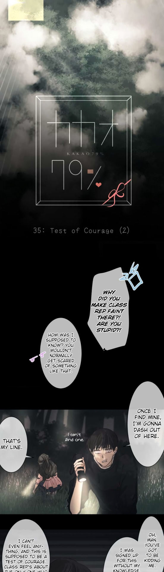 Kakao 79% - Chapter 35 : Test Of Courage (2)