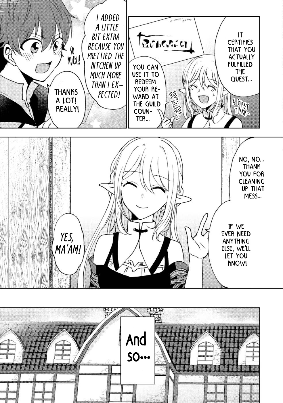 Cheat Na Tablet Wo Motte Kaiteki Isekai Seikatsu - Vol.1 Chapter 2:  The Beautiful Elf In The Secret Room