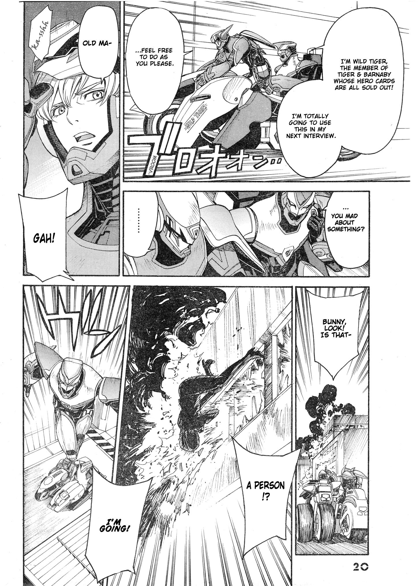 Tiger & Bunny - Chapter 5: No Man Is Infallible.