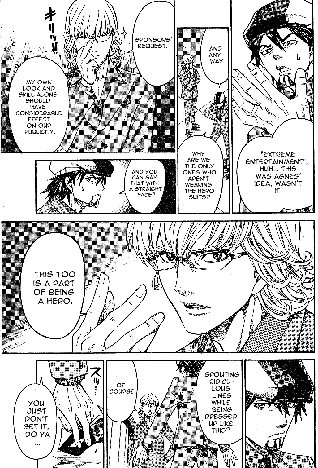 Tiger & Bunny - Chapter 1: Better A Live Coward Than A Dead Hero...?