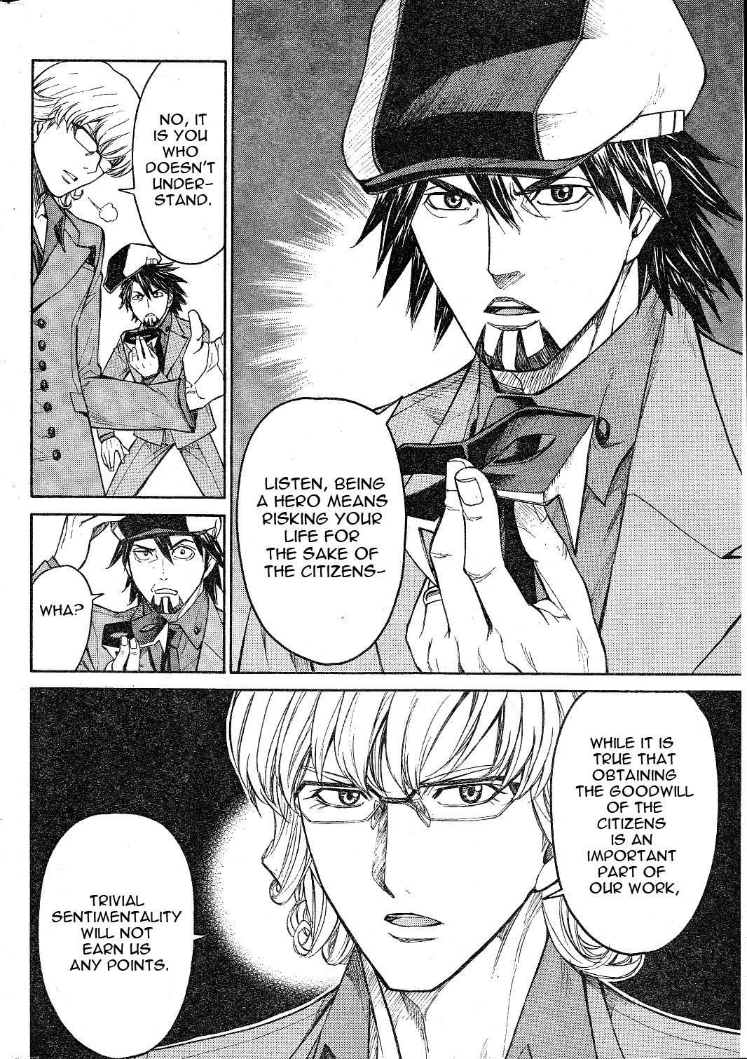 Tiger & Bunny - Chapter 1: Better A Live Coward Than A Dead Hero...?