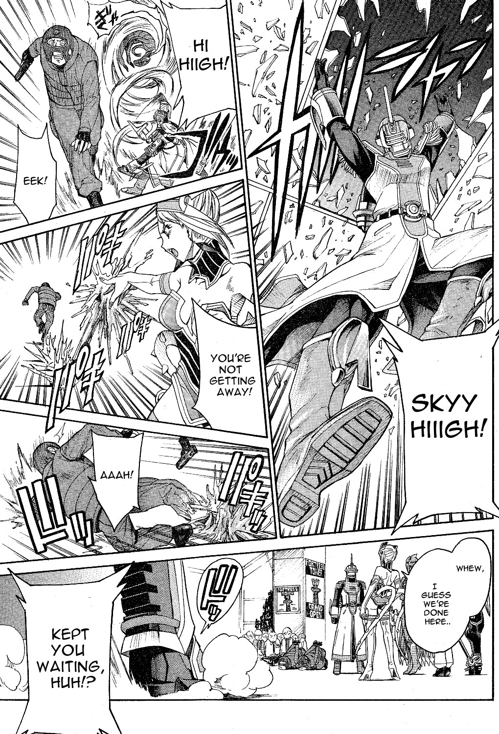 Tiger & Bunny - Chapter 1: Better A Live Coward Than A Dead Hero...?