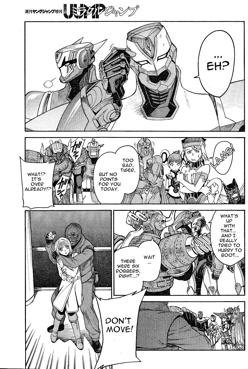 Tiger & Bunny - Chapter 1: Better A Live Coward Than A Dead Hero...?