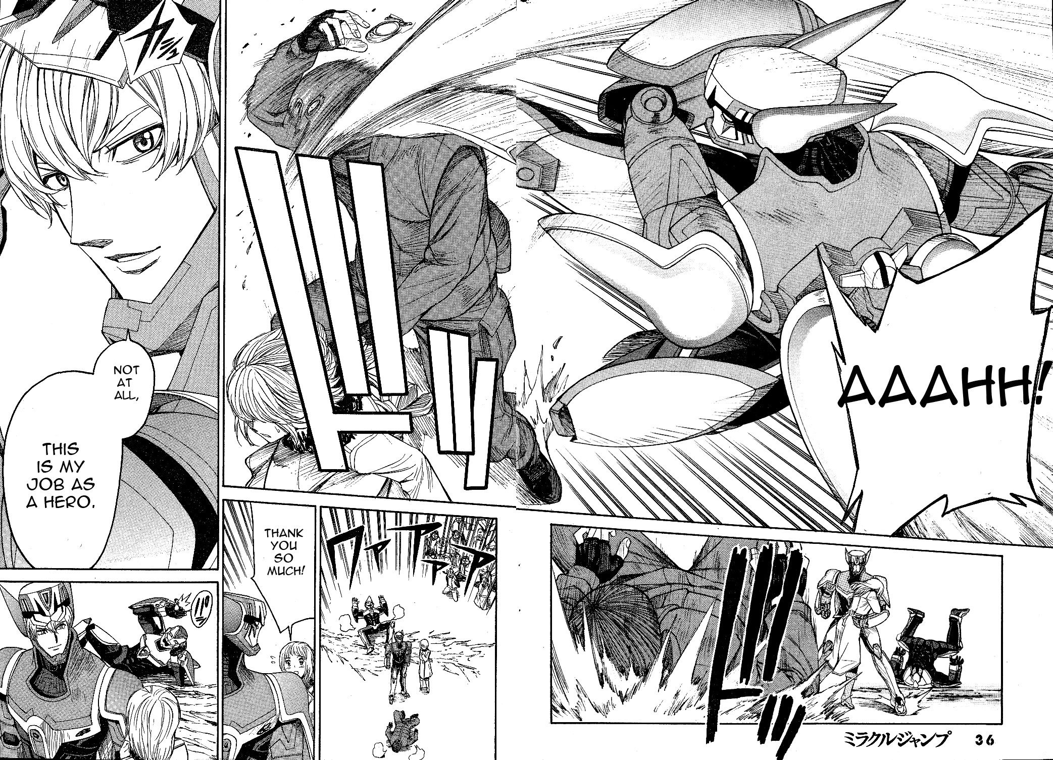 Tiger & Bunny - Chapter 1: Better A Live Coward Than A Dead Hero...?