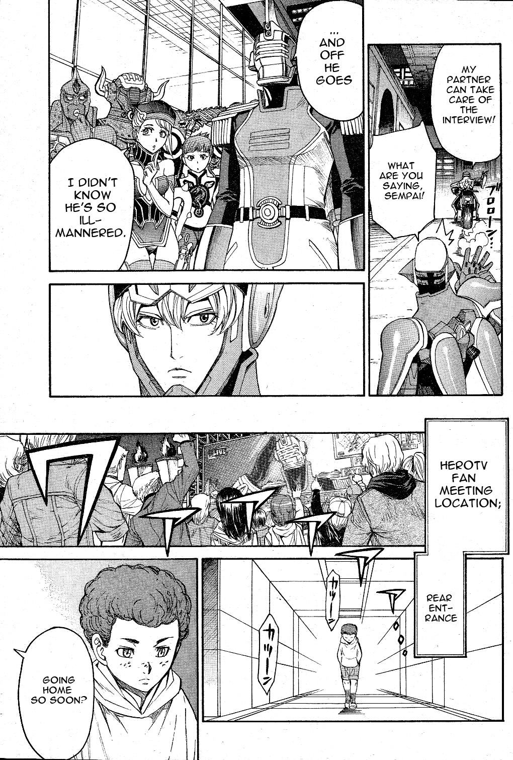 Tiger & Bunny - Chapter 1: Better A Live Coward Than A Dead Hero...?