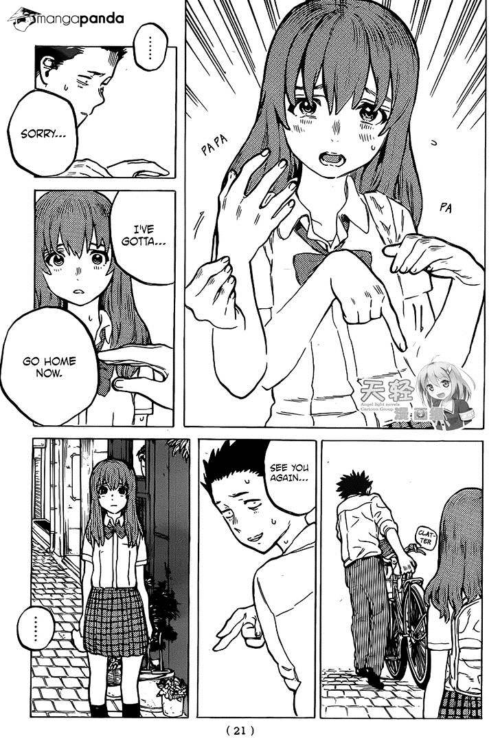 Koe No Katachi - Chapter 21