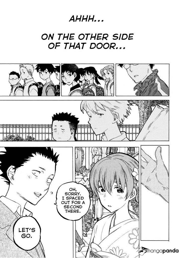 Koe No Katachi - Chapter 62 - End