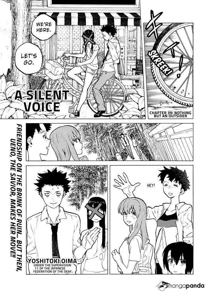 Koe No Katachi - Chapter 39