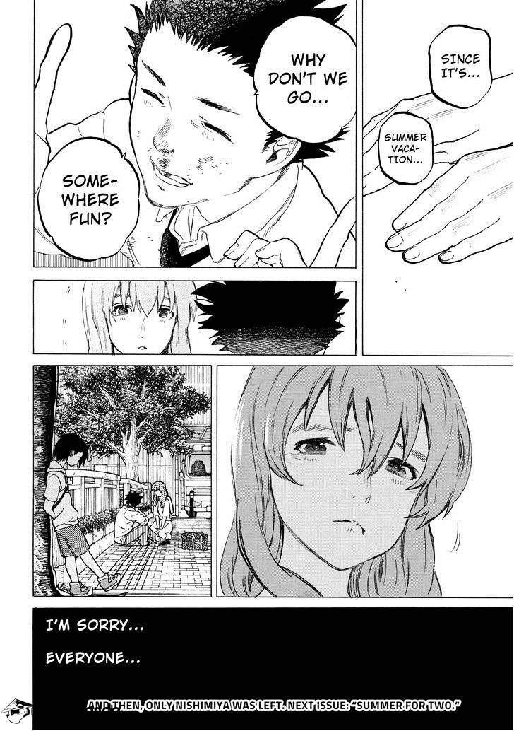 Koe No Katachi - Chapter 39