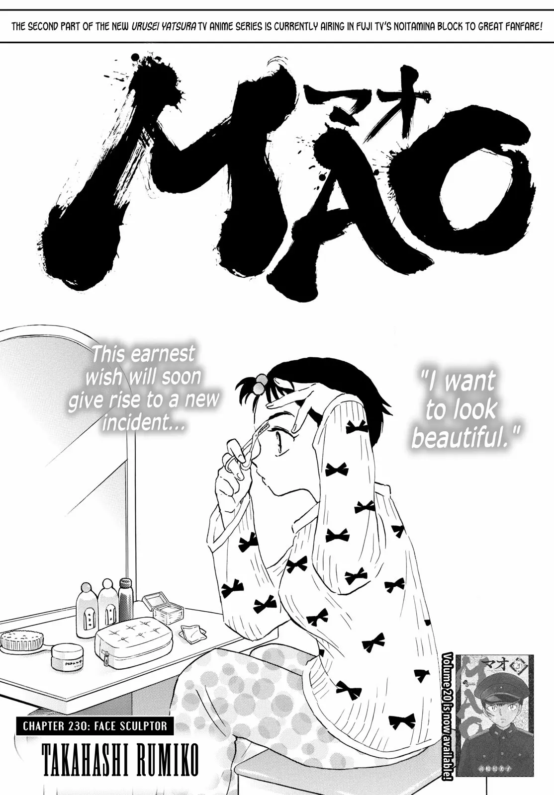 Mao - Chapter 230: Face Sculptor