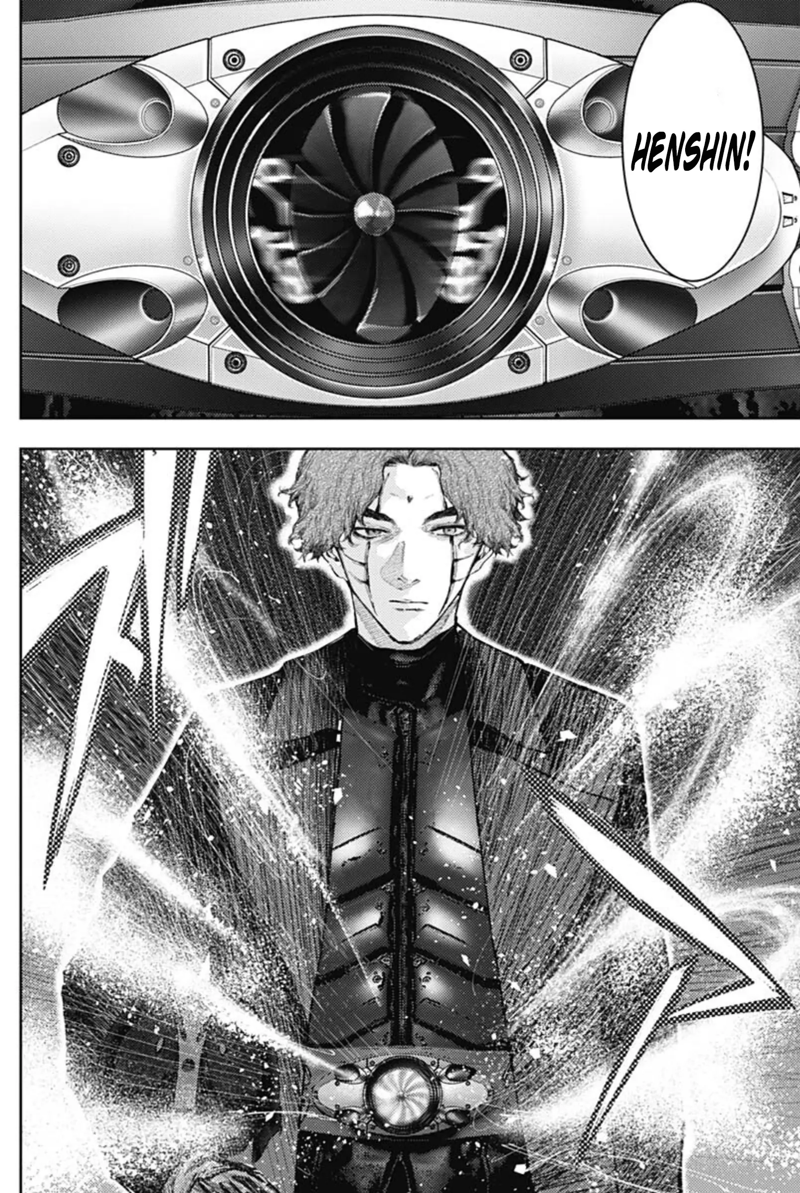 There Is No True Peace In This World -Shin Kamen Rider Shocker Side- - Vol.9 Chapter 77: Give Me All You Have, Hongou