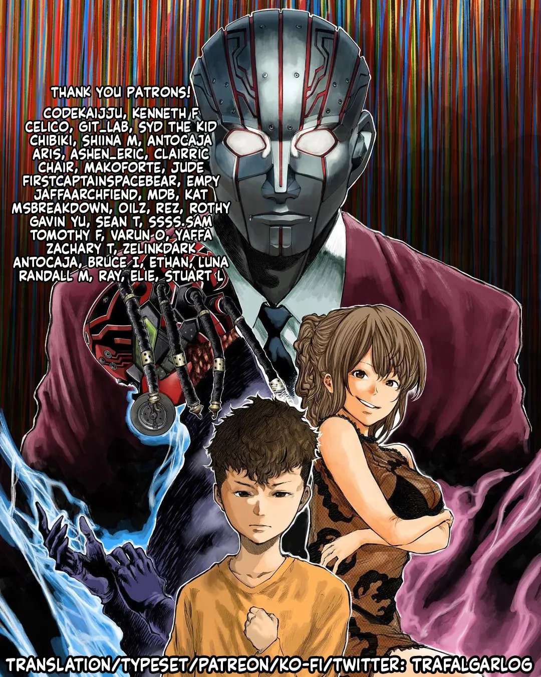 There Is No True Peace In This World -Shin Kamen Rider Shocker Side- - Vol.9 Chapter 77: Give Me All You Have, Hongou