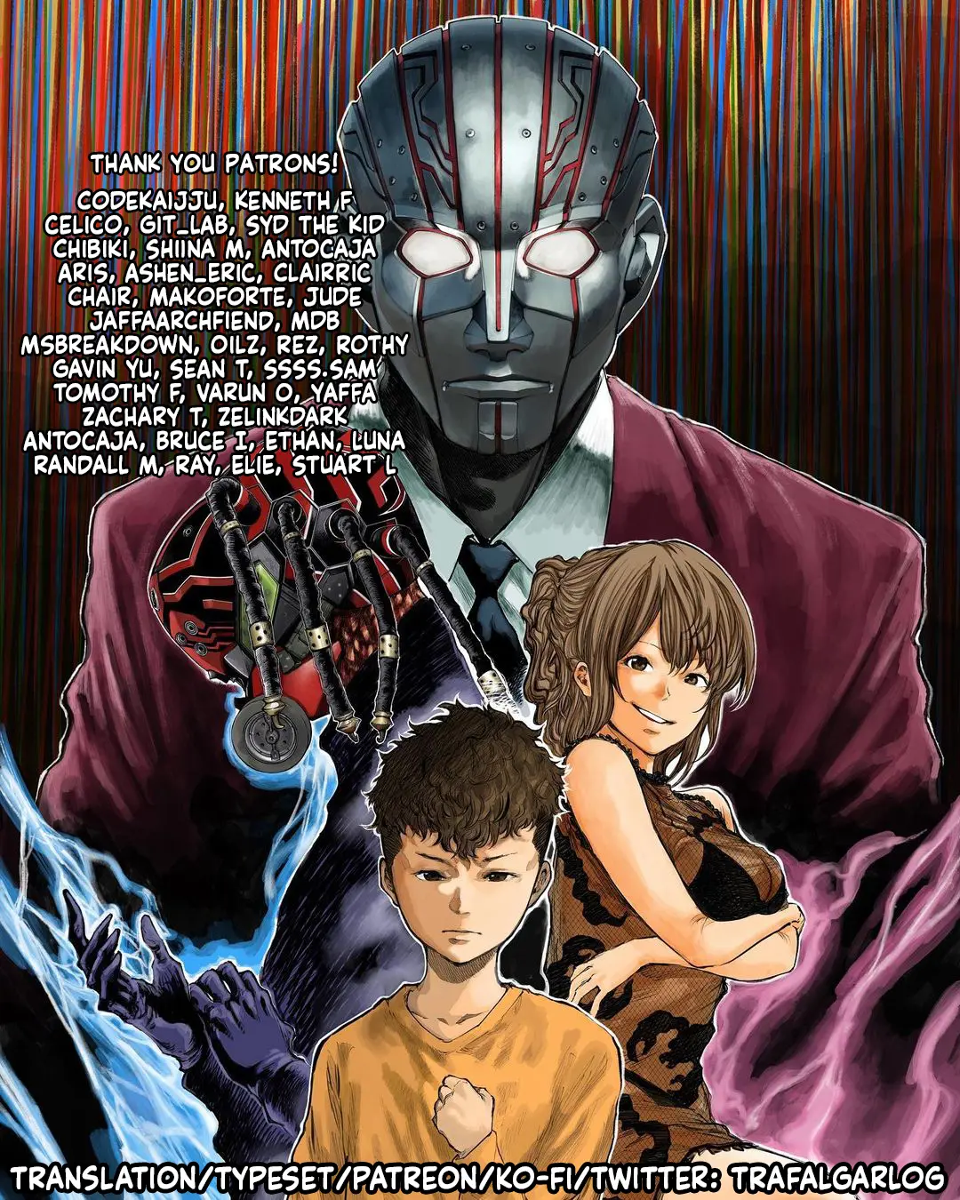 There Is No True Peace In This World -Shin Kamen Rider Shocker Side- - Vol.8 Chapter 72: I'll Try Trusting You