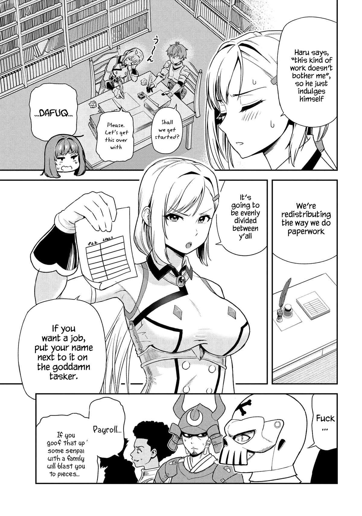 Older Elite Knight Is Cute Only In Front Of Me - Chapter 27.2